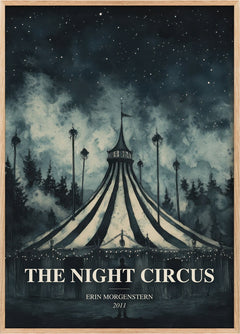 The Night Circus Book Watercolour Illustration by Erin Morgenstern