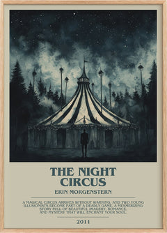 The Night Circus Bookish Wall Art by Erin Morgenstern