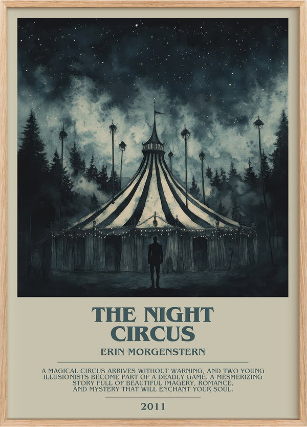 The Night Circus Bookish Wall Art by Erin Morgenstern