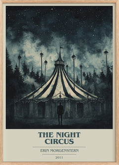 The Night Circus Book Cover Poster by Erin Morgenstern