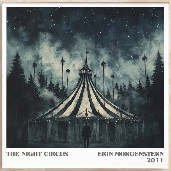 The Night Circus Literary Art Print by Erin Morgenstern