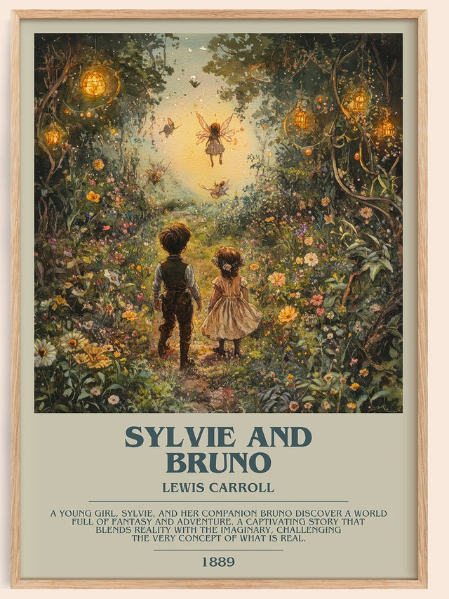 Sylvie and Bruno Bookish Wall Art by Lewis Carroll