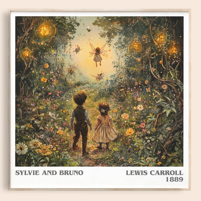 Sylvie and Bruno Literary Art Print by Lewis Carroll