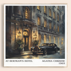 At Bertram's Hotel Literary Art Print by Agatha Christie