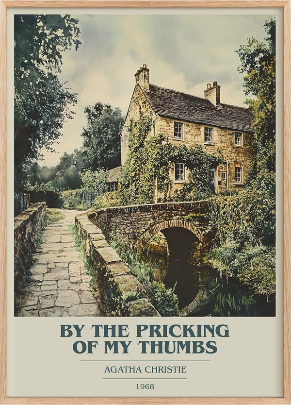 By the Pricking of My Thumbs Book Cover Poster by Agatha Christie