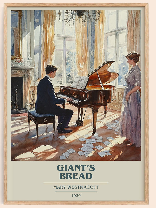 Giant’s Bread Book Cover Poster by Mary Westmacott