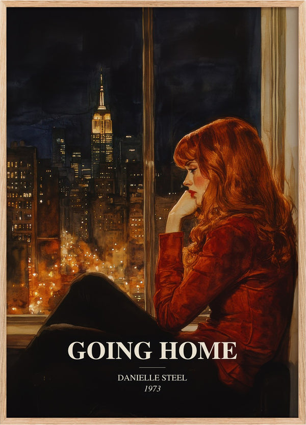 Going Home Book Watercolour Illustration by Danielle Steel