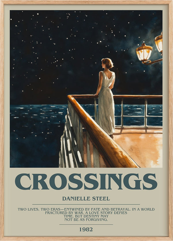 Crossings Bookish Wall Art by Danielle Steel