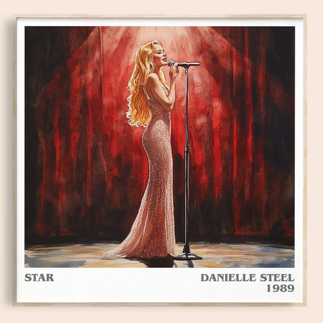 Star Literary Art Print by Danielle Steel