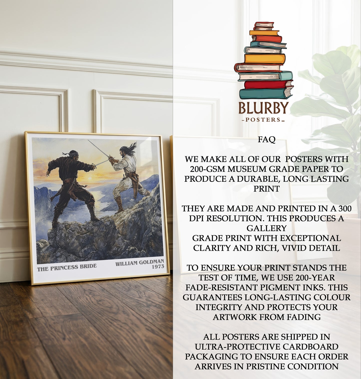 The Princess Bride Literary Art Print by William Goldman