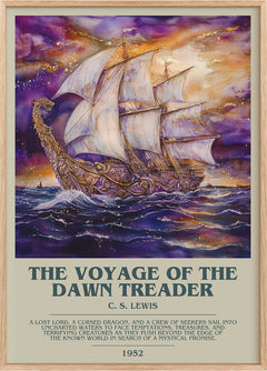 The Voyage of the Dawn Treader Bookish Wall Art by C. S. Lewis