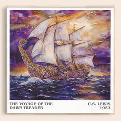 The Voyage of the Dawn Treader Literary Art Print by C. S. Lewis