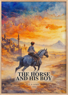 The Horse And His Boy Book Watercolour Illustration by C. S. Lewis