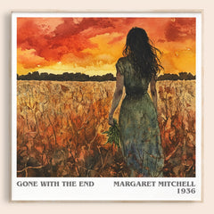 Gone with the Wind Literary Art Print by Margaret Mitchell