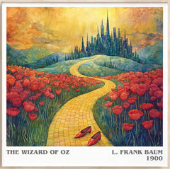 The Wizard Of Oz Literary Art Print by L. Frank Baum