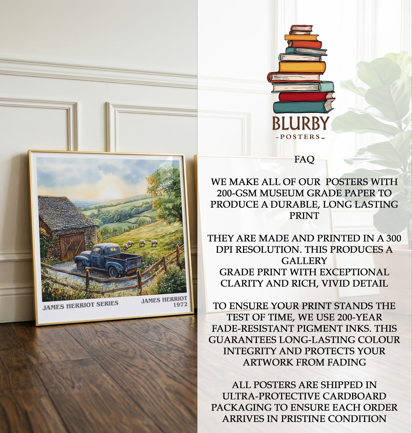 James Herriot Series Literary Art Print by James Herriot