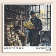 The Daughter of Time Literary Art Print by Josephine Tey