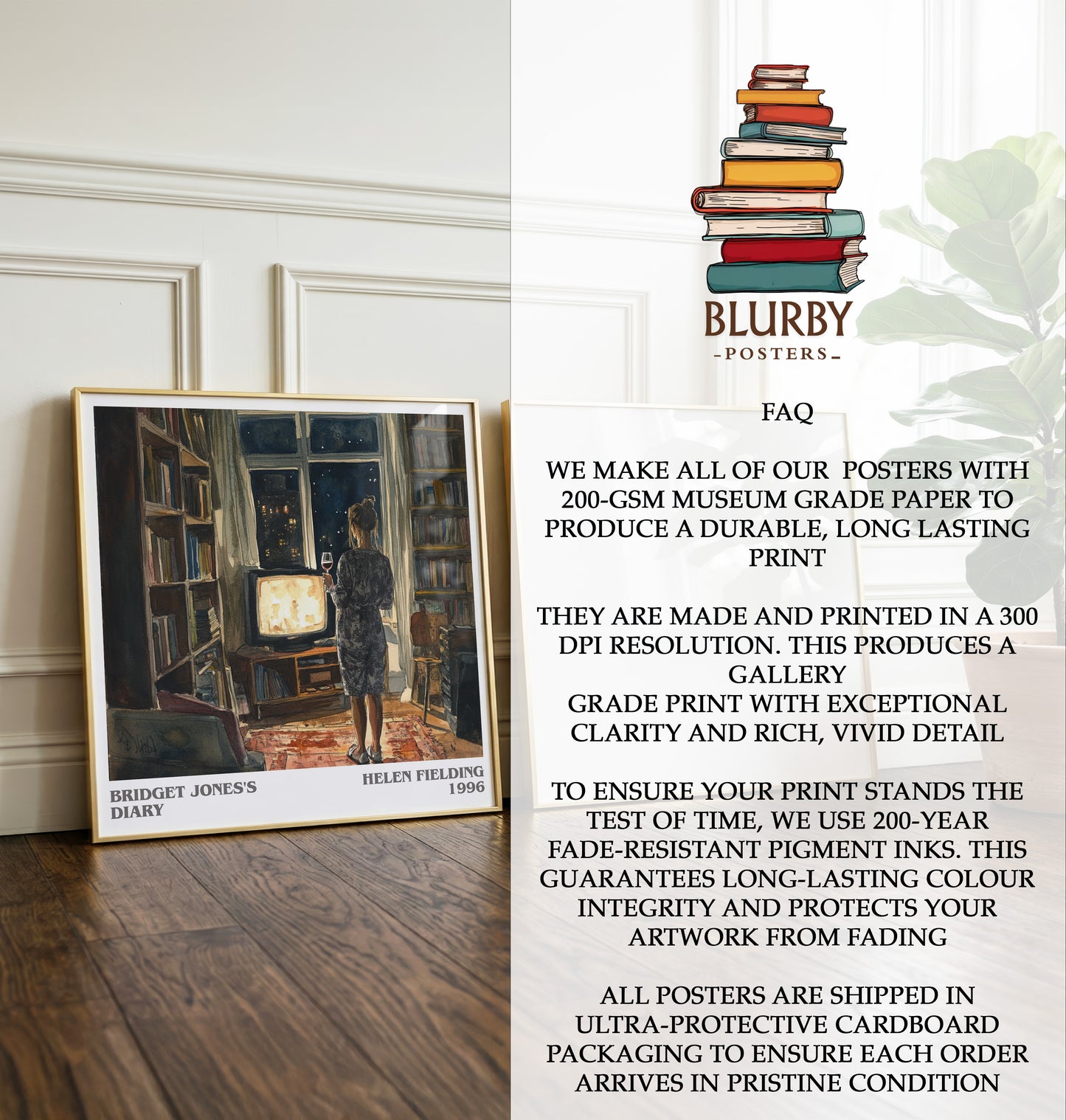 Bridget Jones's Diary Literary Art Print by Helen Fielding