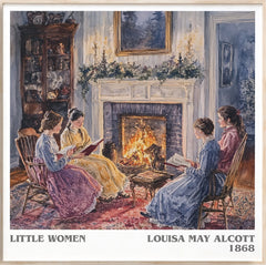 Little Women Literary Art Print by Louisa May Alcott