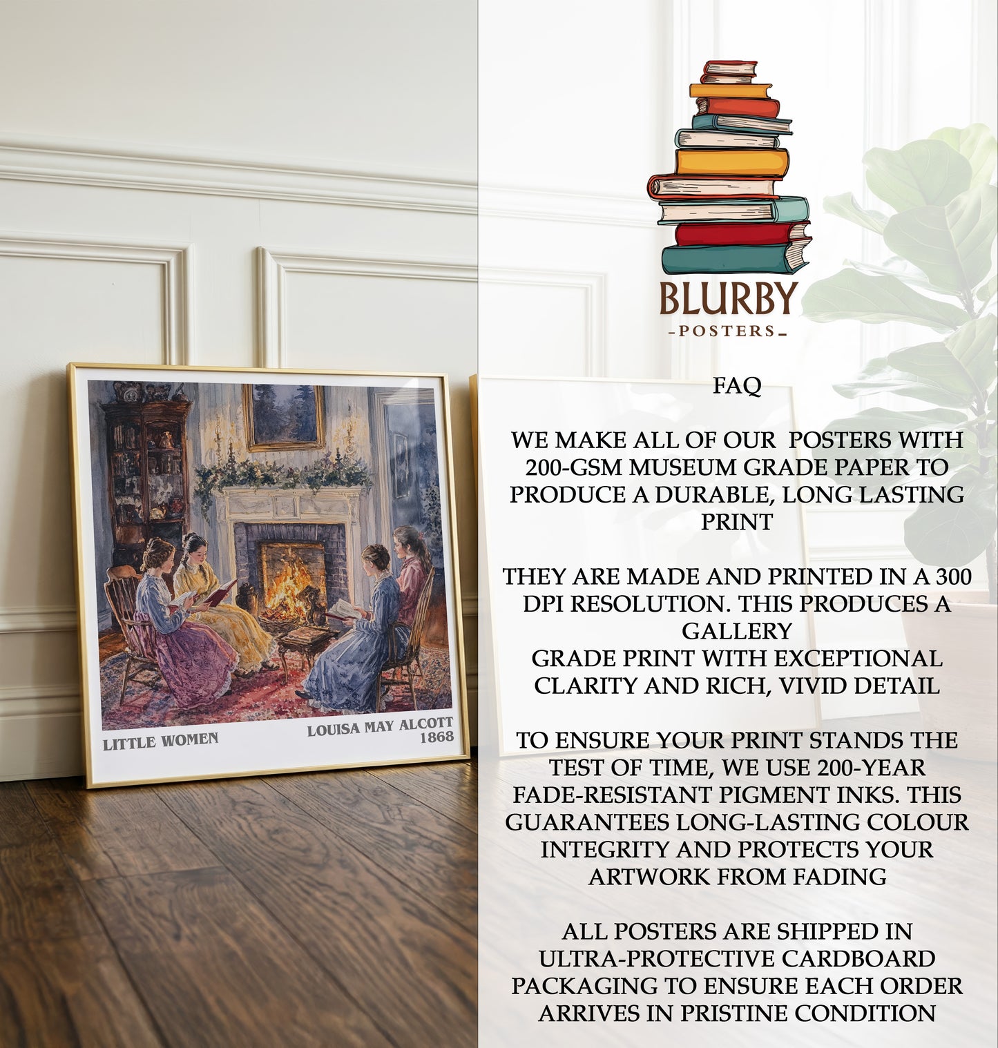 Little Women Literary Art Print by Louisa May Alcott