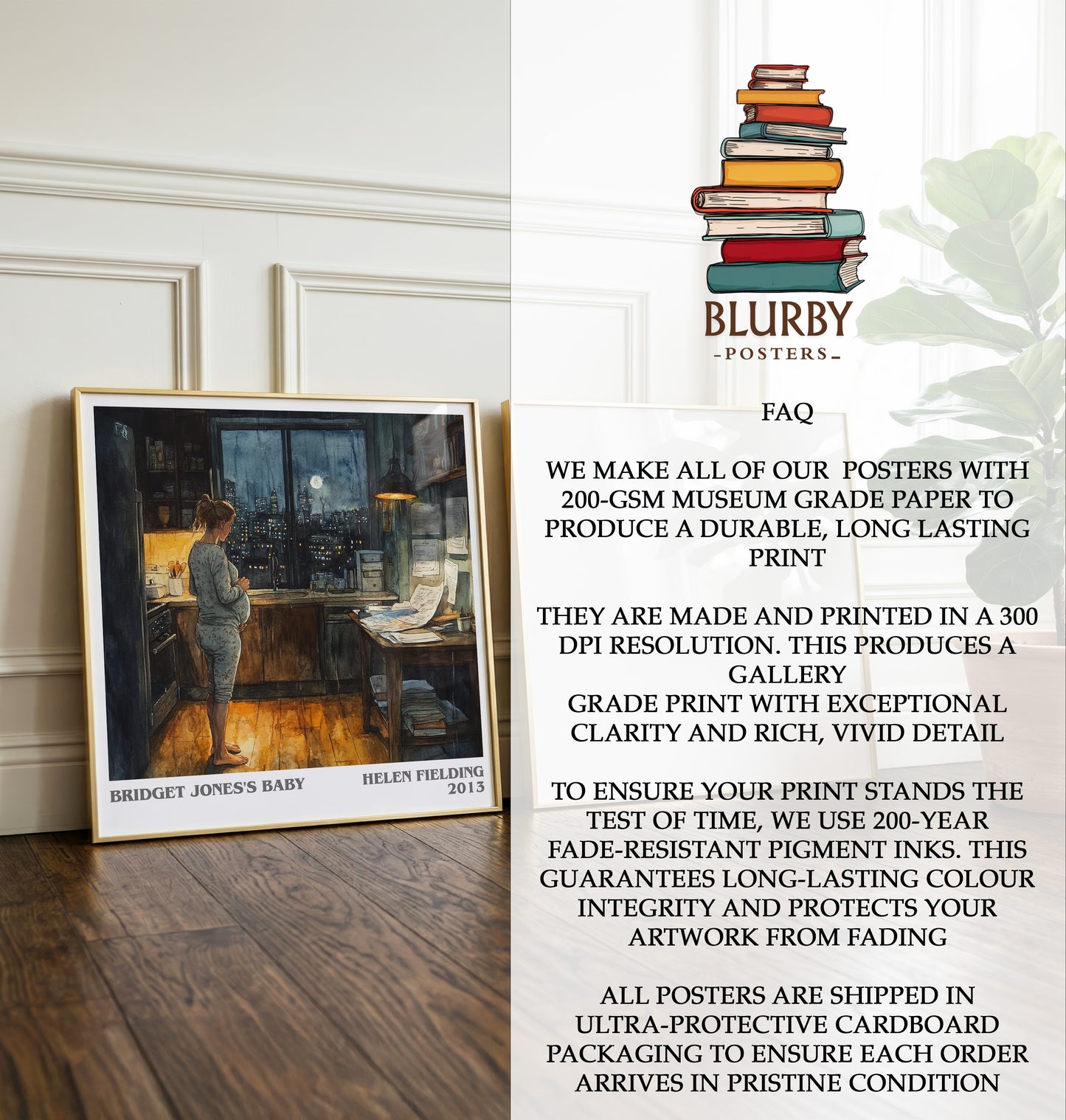 Bridget Jones's baby Literary Art Print by Helen Fielding