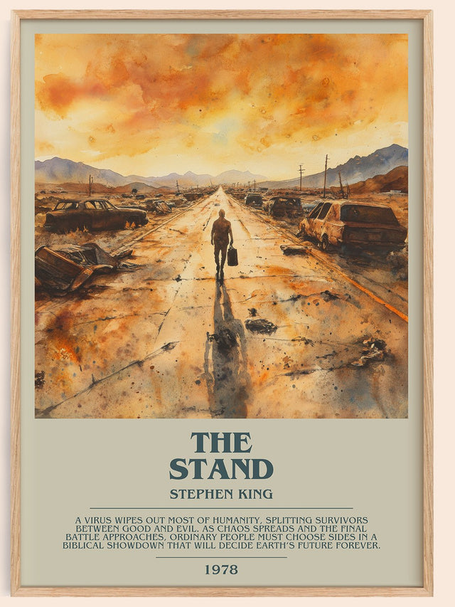 The Stand Bookish Wall Art by Stephen King