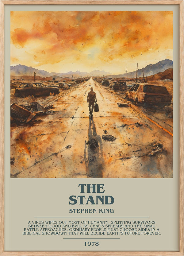 The Stand Bookish Wall Art by Stephen King