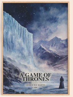A Game Of Thrones Book Watercolour Illustration by George R.R. Martin