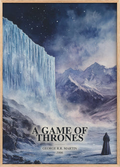 A Game Of Thrones Book Watercolour Illustration by George R.R. Martin