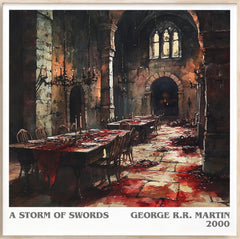 A Storm of Swords Literary Art Print by George R. R. Martin