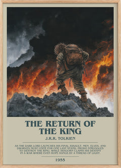 The Return Of The King Bookish Wall Art by J.R.R. Tolkien