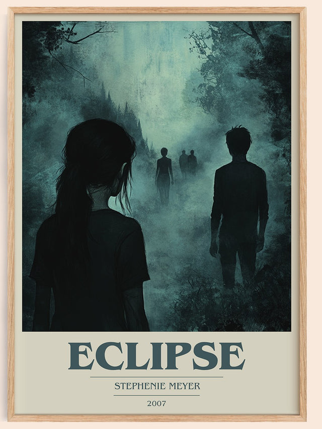 Eclipse Book Cover Poster by Stephenie Meyer