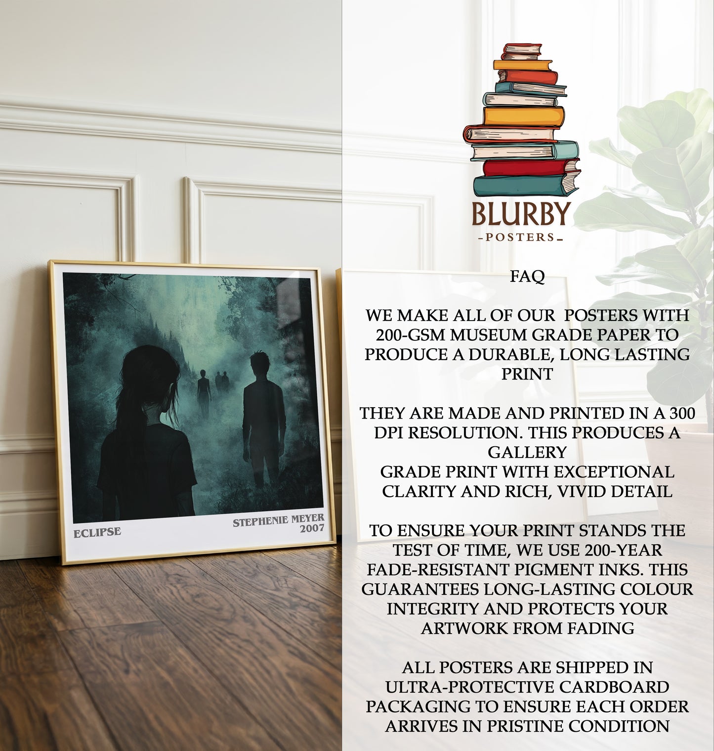 Eclipse Literary Art Print by Stephenie Meyer