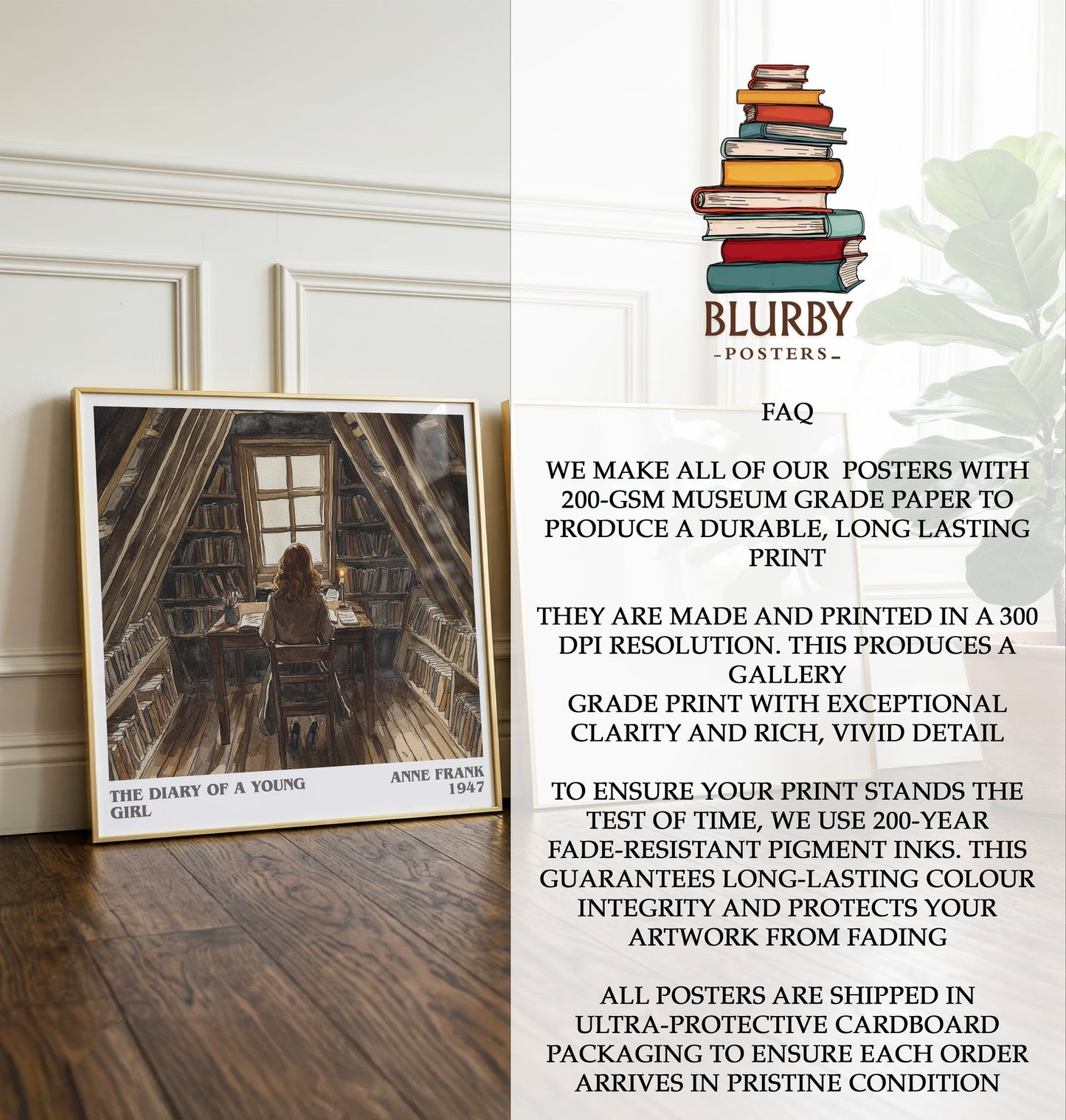 The Diary Of A Young Girl Literary Art Print by Anne Frank