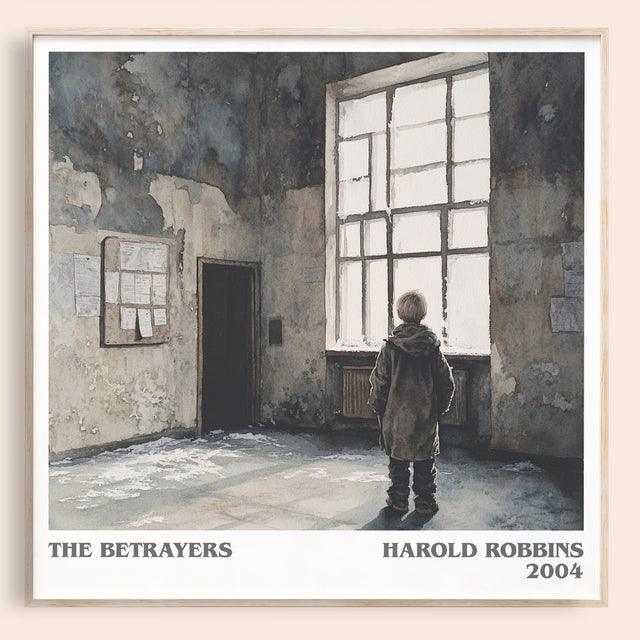 The Betrayers Literary Art Print by Harold Robbins