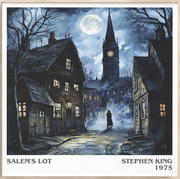 Salem's Lot Literary Art Print by Stephen King