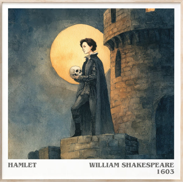 Hamlet Literary Art Print by William Shakespeare