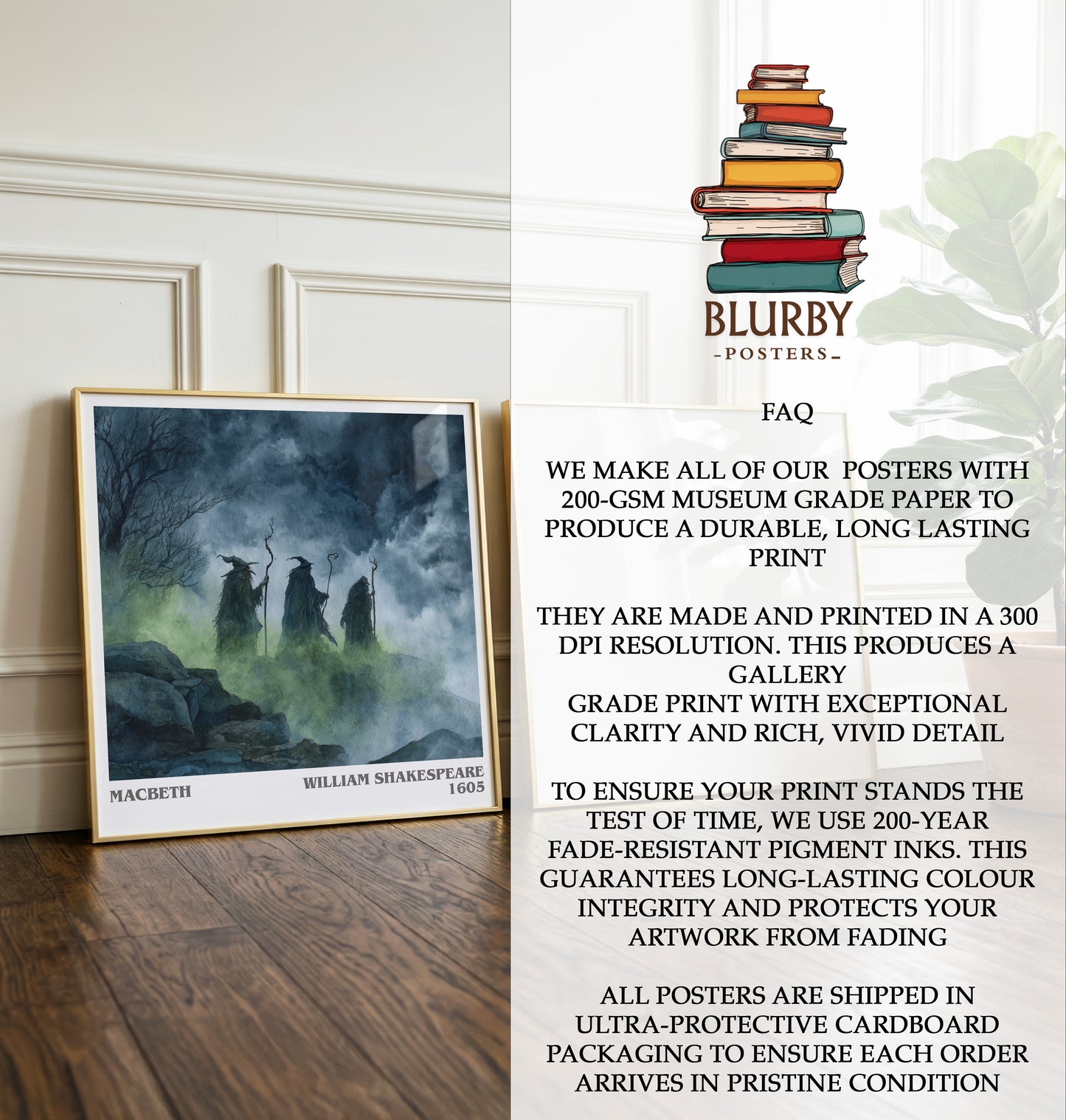 Macbeth Literary Art Print by William Shakespeare
