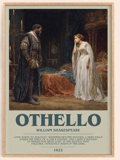 Othello Bookish Wall Art by William Shakespeare