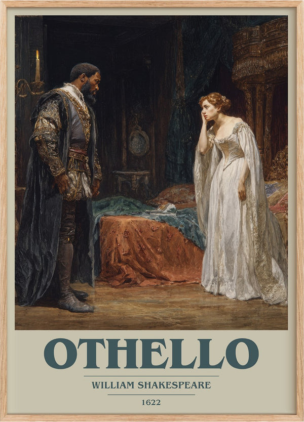 Othello Book Cover Poster by William Shakespeare