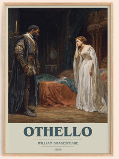Othello Book Cover Poster by William Shakespeare