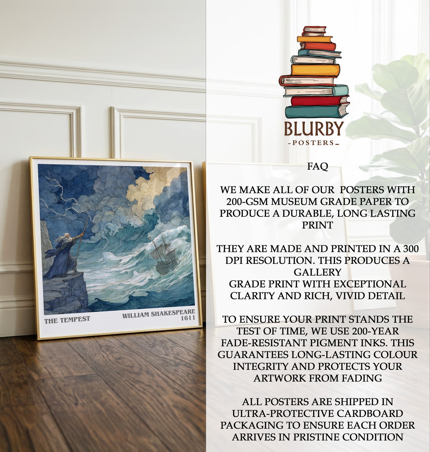 The Tempest Literary Art Print by William Shakespeare