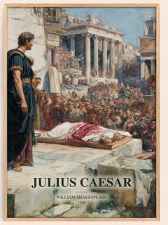 Julius Caesar Book Watercolour Illustration by William Shakespeare