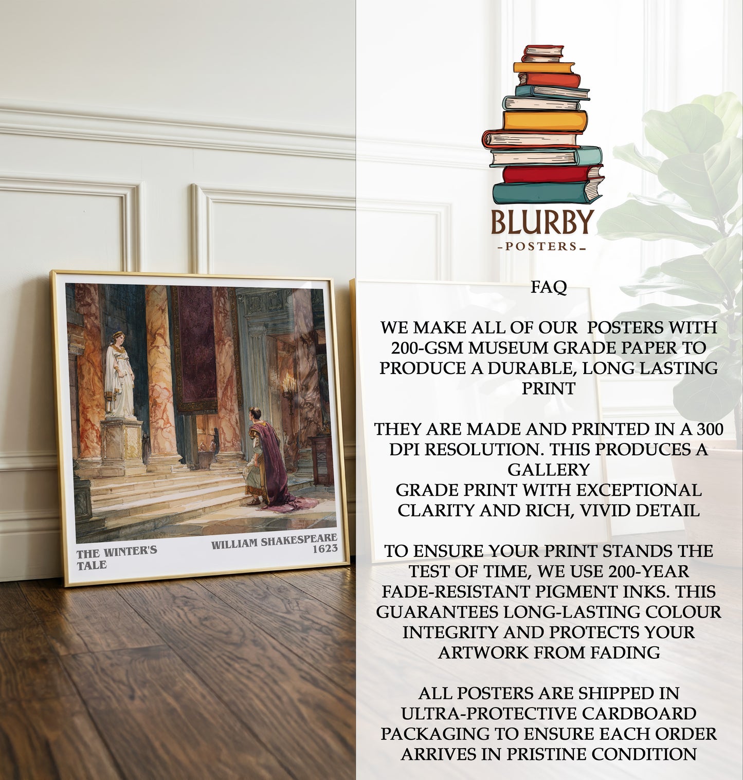 The Winter's Tale Literary Art Print by William Shakespeare