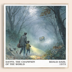 Danny, The Champion Of The World Literary Art Print by Roald Dahl
