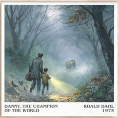 Danny, The Champion Of The World Literary Art Print by Roald Dahl