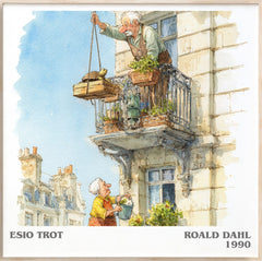 Esio Trot Literary Art Print by Roald Dahl