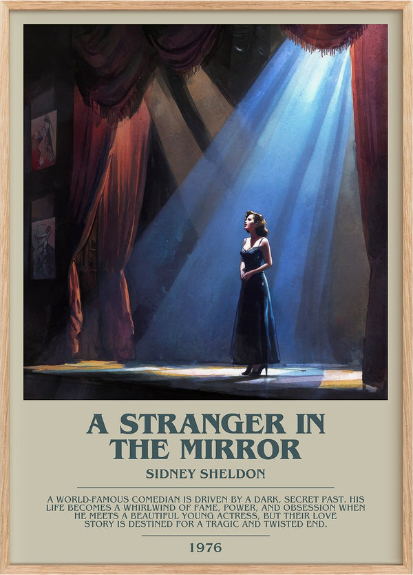 A Stranger in the Mirror Bookish Wall Art by Sidney Sheldon