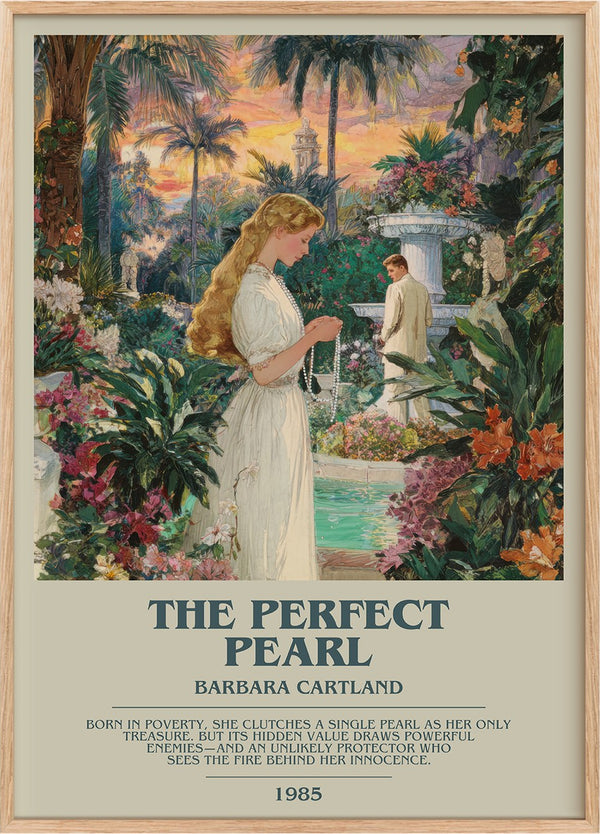 The Perfect Pearl Bookish Wall Art by Barbara Cartland
