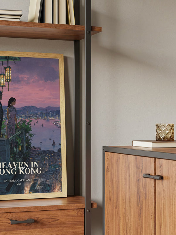 Heaven In Hong Kong book watercolour illustration paper finish options – matte satin gloss